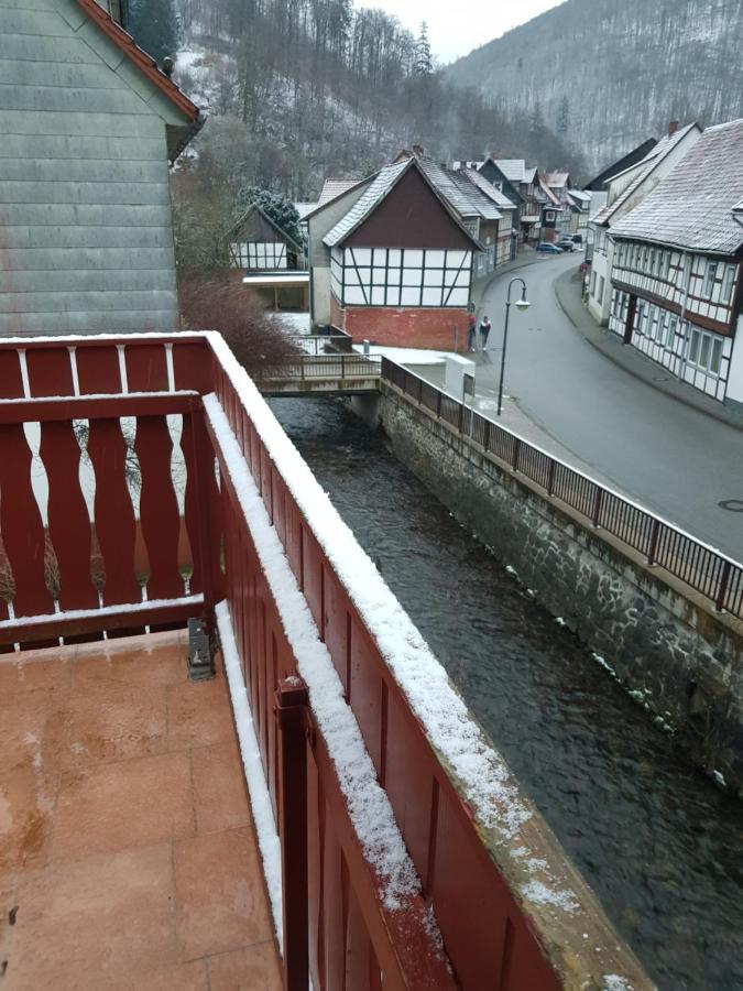 Haus Am Fluss Mit Wunderschoener Dachterrasse Mit Flussblick ,Garten Und Grill Zorge Exterior photo